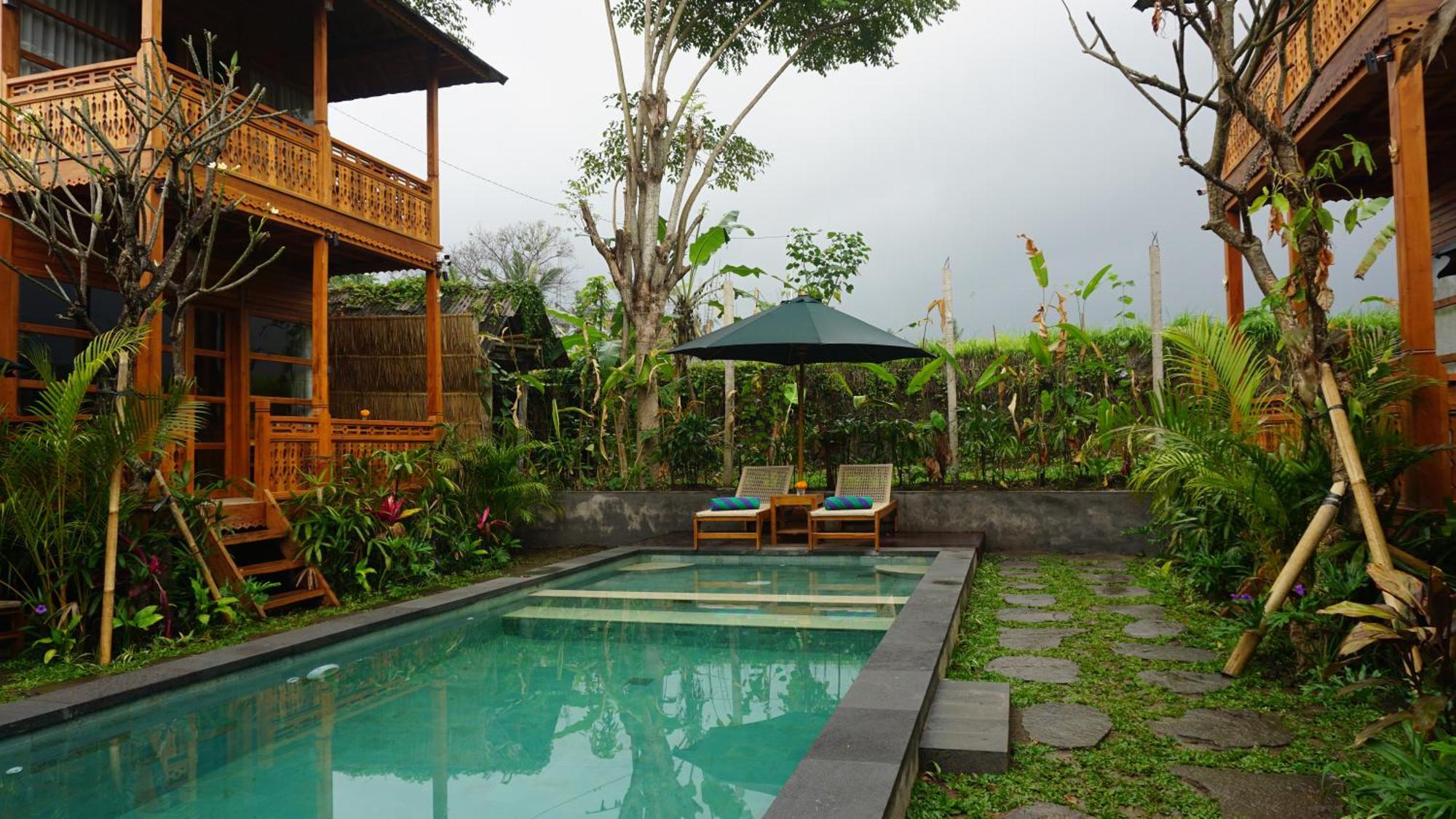 Harmony Wooden Villas Ubud Exterior foto