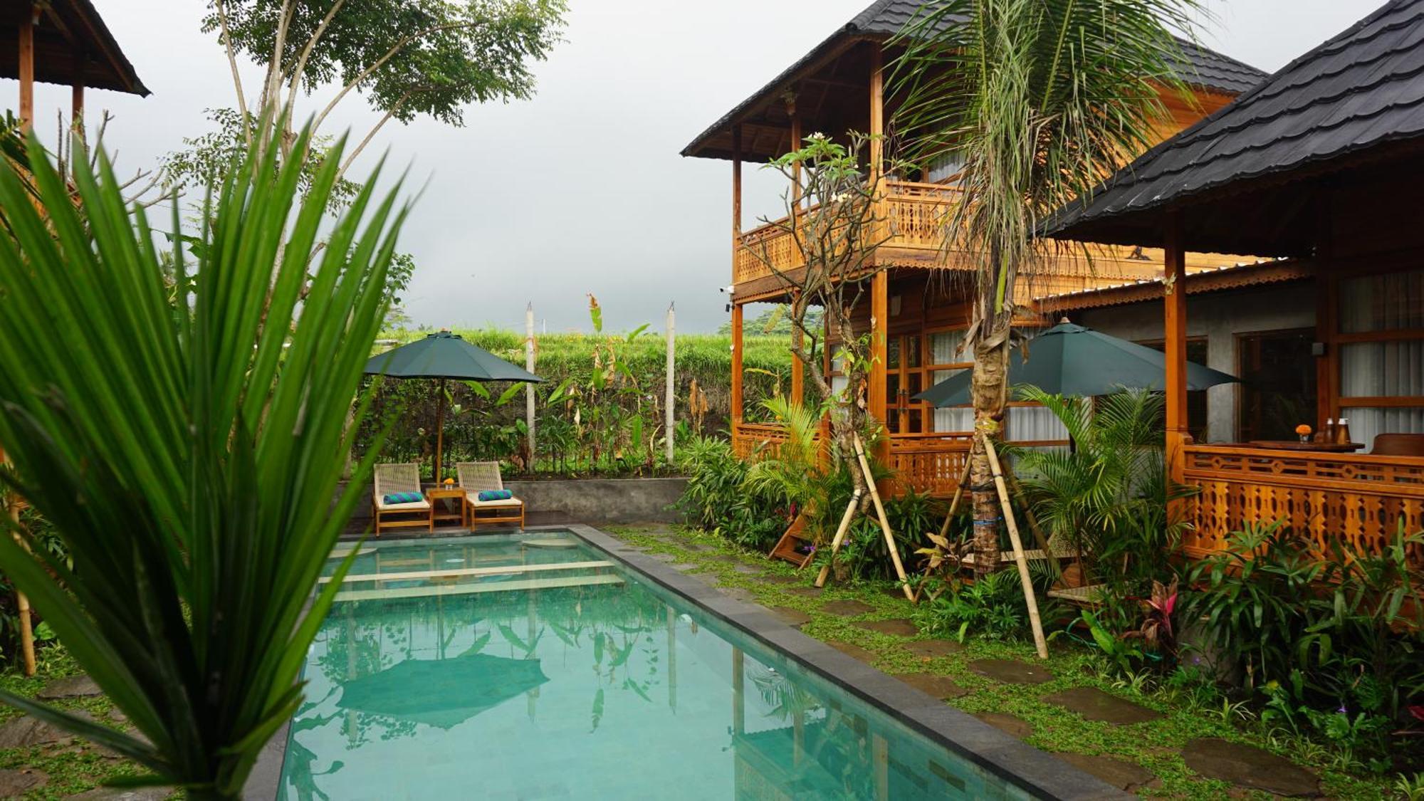 Harmony Wooden Villas Ubud Exterior foto