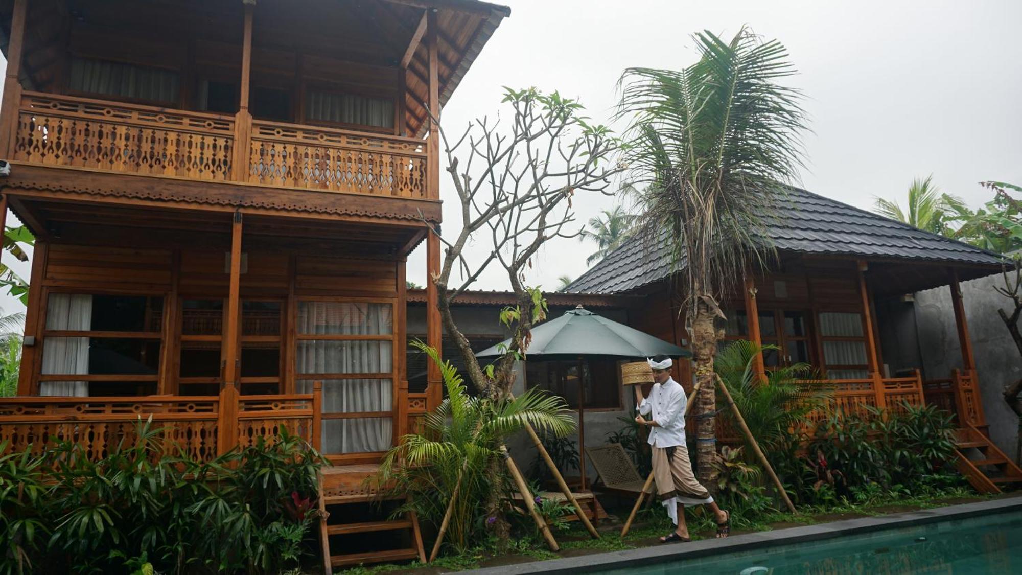 Harmony Wooden Villas Ubud Exterior foto