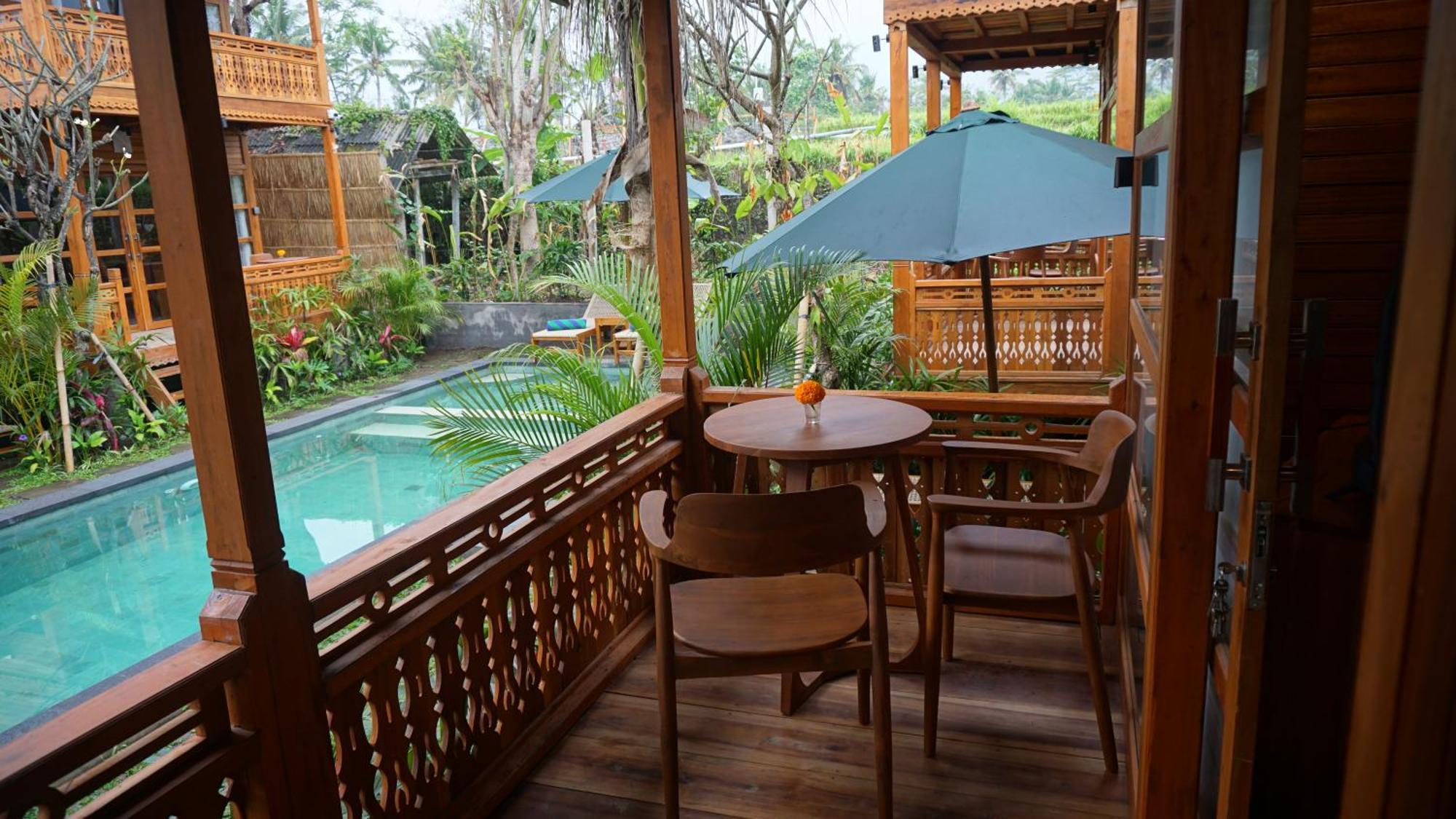 Harmony Wooden Villas Ubud Exterior foto