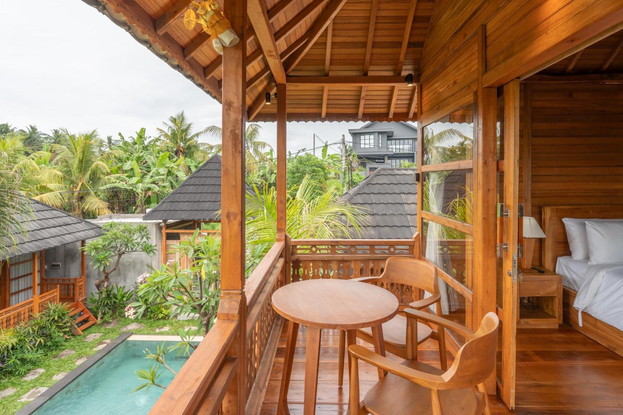 Harmony Wooden Villas Ubud Exterior foto